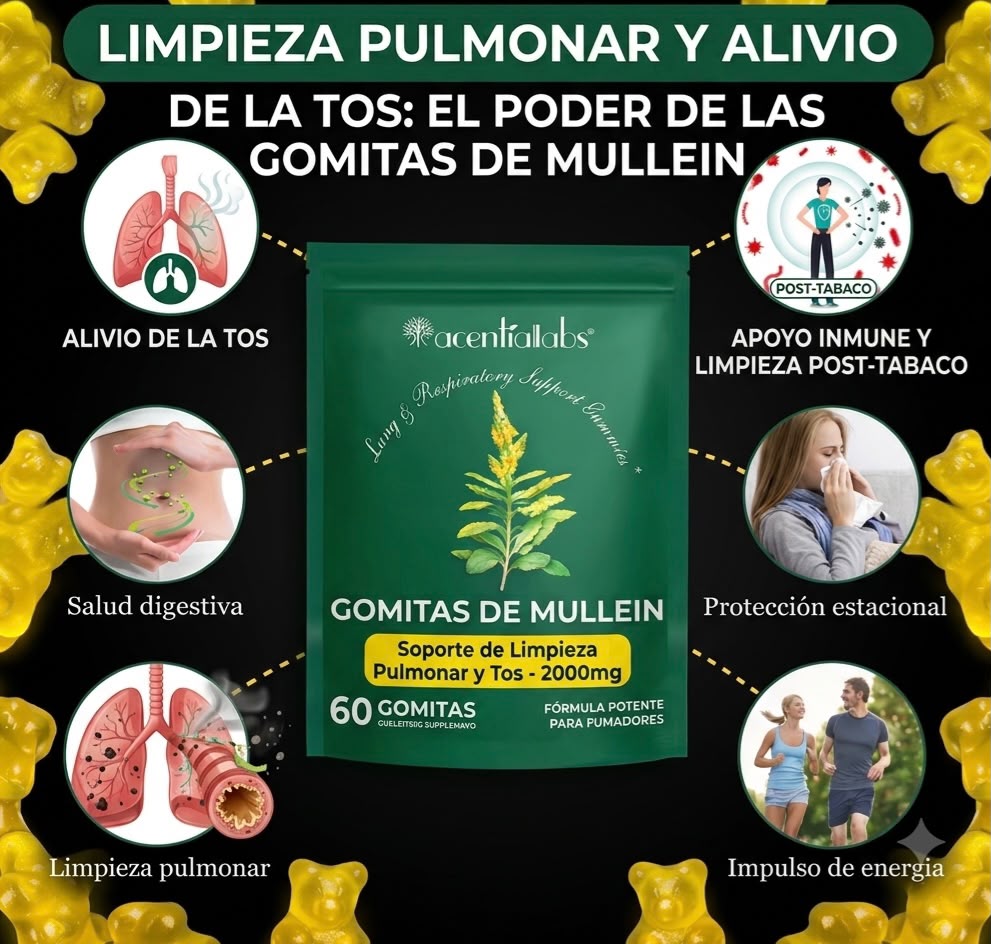 Gomitas de Gordolobo: Respira Mejor, Naturalmente