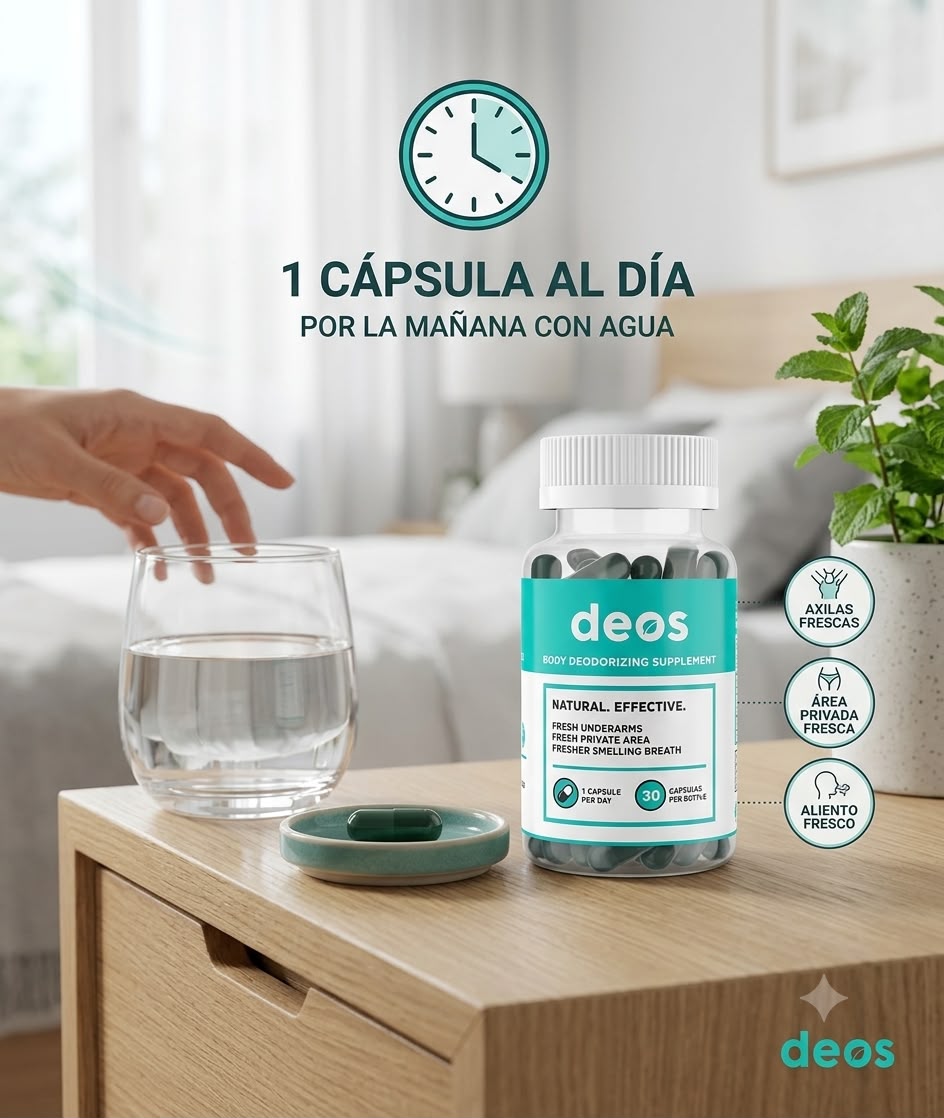 Deos 60 Cápsulas – Fórmula Avanzada | Calidad Premium | Envío Gratis y Pago Contra Entrega