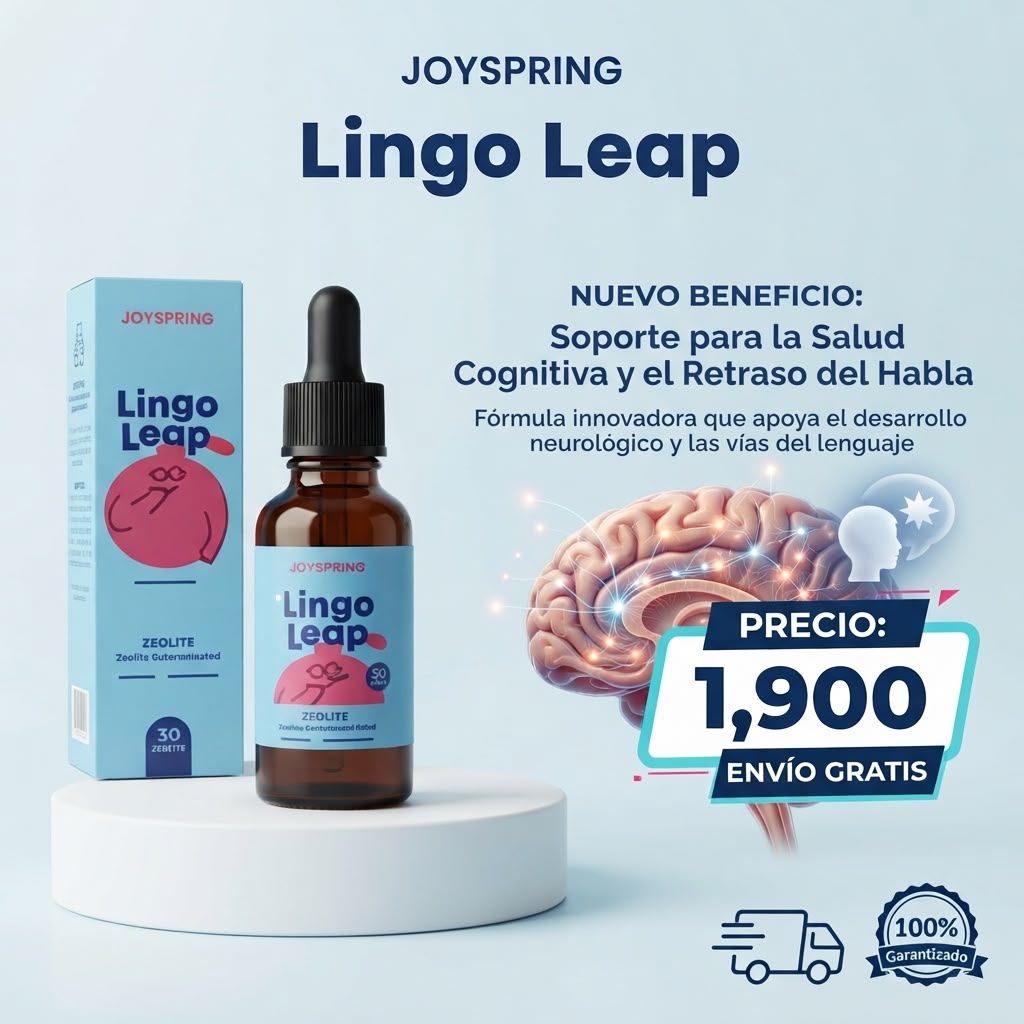 LINGOLEAP SOPORTE PARA LA SALUD COGNITIVA EN NIÑOS (30ML)